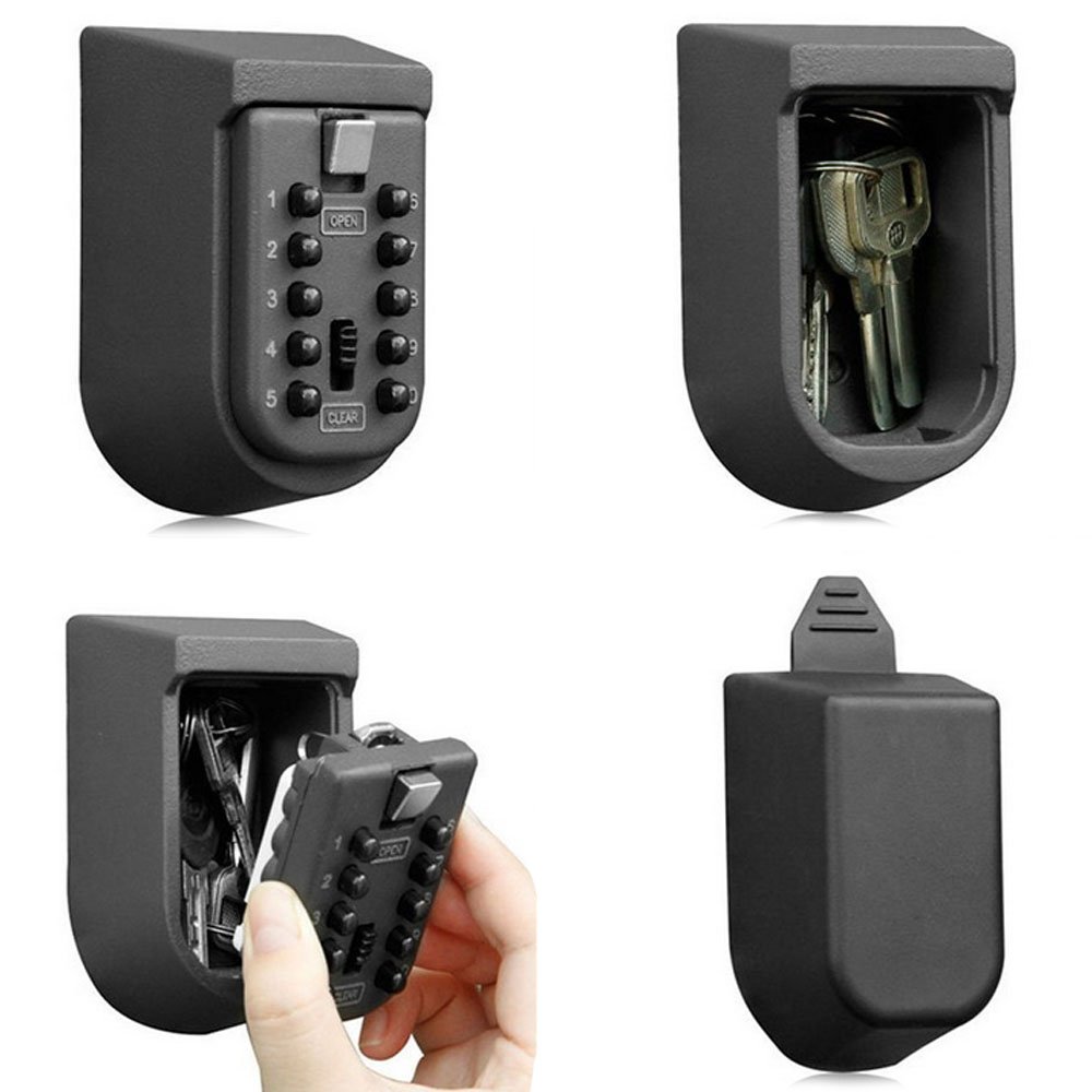 Key Lock Box Wall Mounted Push - Lockbox Key Secure recension och pris