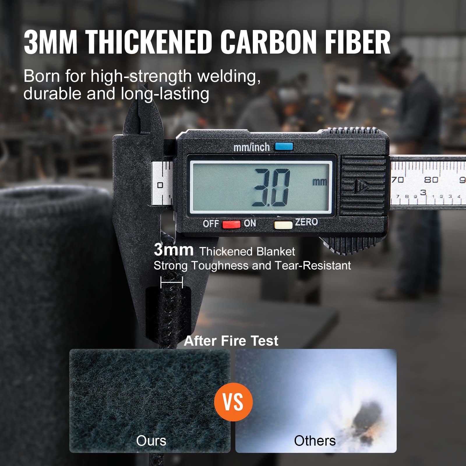SucceBuy Carbon Felt Welding B - Fire Blanket Kitchen recension och pris