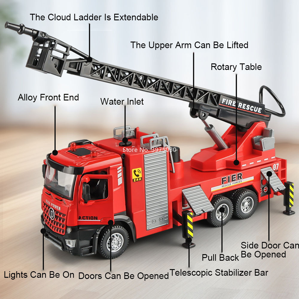 1:32 Scale Fire Engine Model C - Fire Escape Ladder recension och pris