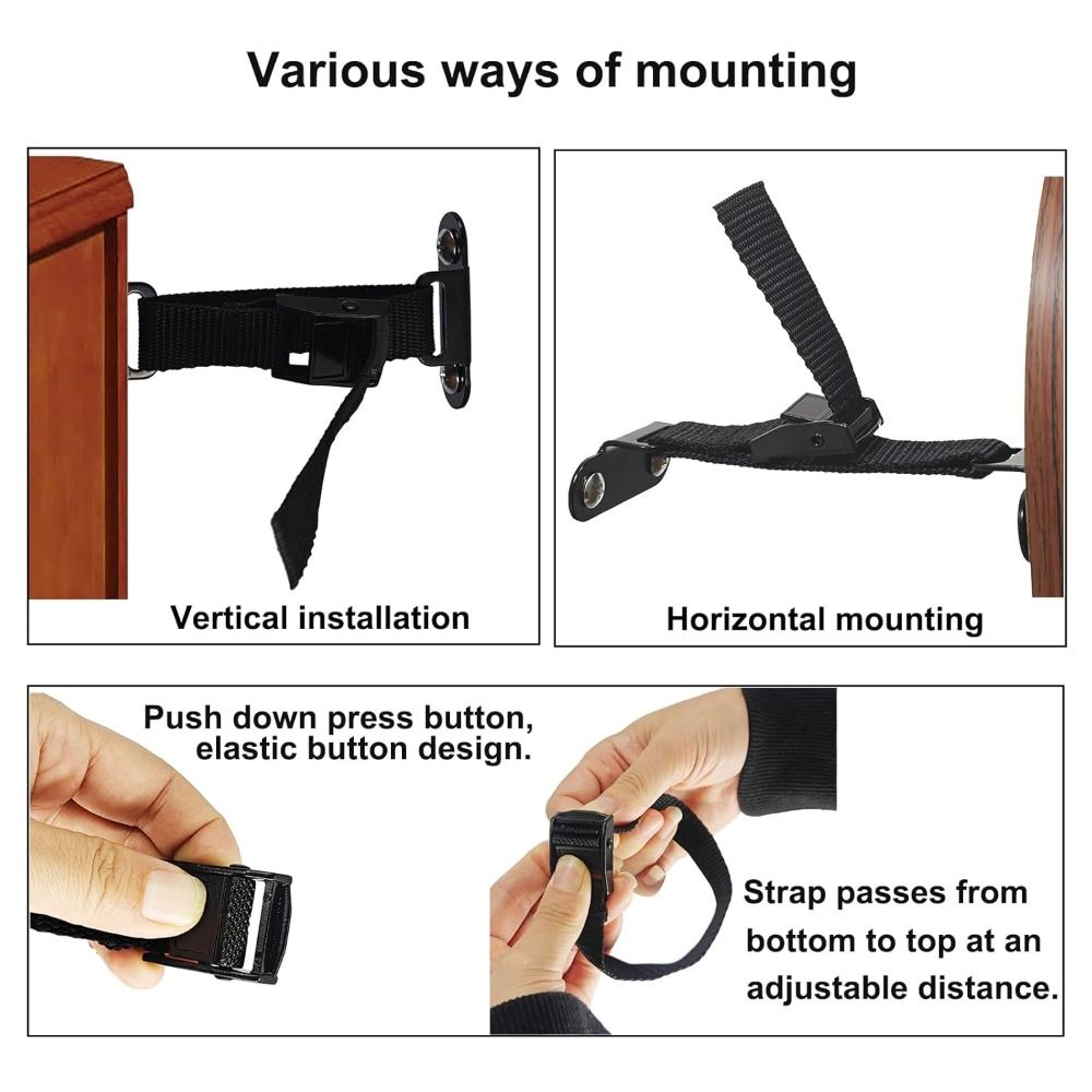 Easy Install Earthquake Proof  - Earthquake Anchor Strap recension och pris