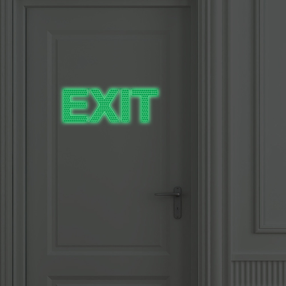 Exit Wall Safety Sticker Nocti - Emergency Exit Sign recension och pris